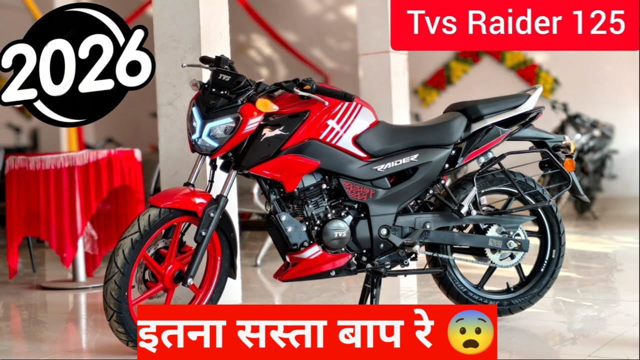 TVS Raider 125 Double Disc 2025